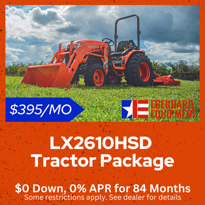 LX tractor package for sale in southern California